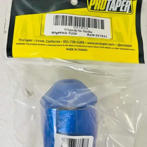Brand New Blue White Pro Taper Bar Pad 