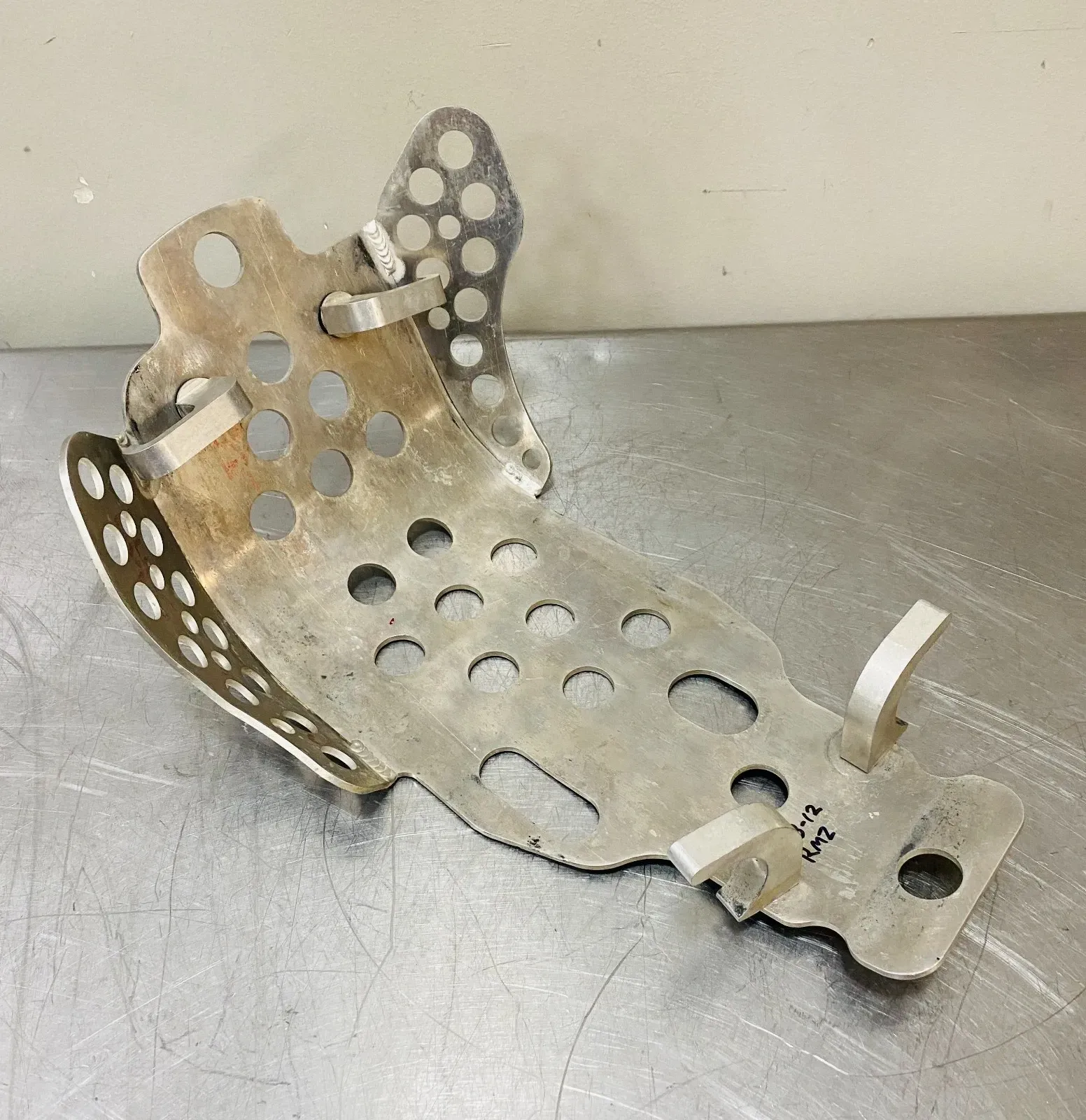 2008–2017 Suzuki RMZ250/RMZ450 WC Aluminum Skid Plate – Engine Guard Protector