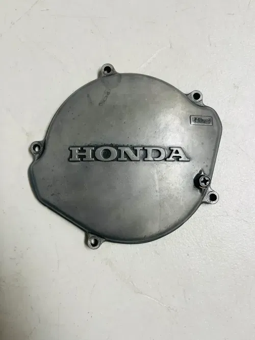 1997 Honda CR125R Outer Engine Motor Side Clutch Cover 11342-KZ4-620 Dirt Bike