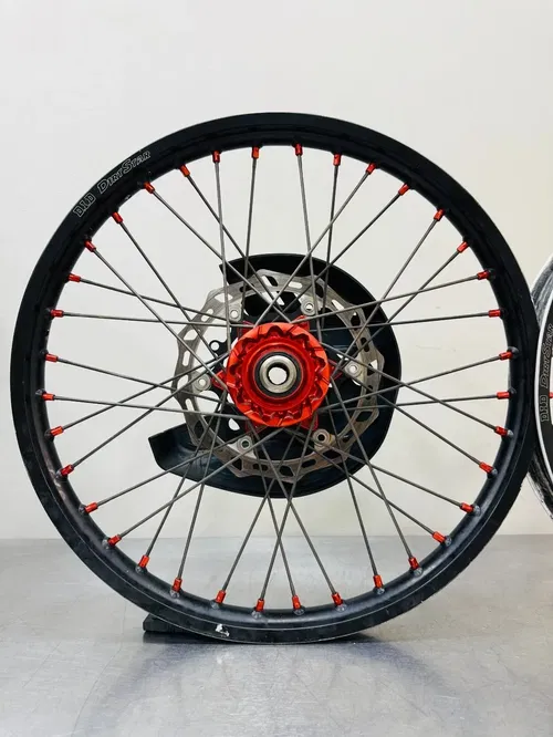 23.5 GasGas MC450 Wheel Set Front Rear 21/19 Inch Rim Sprocket A46009901044FA