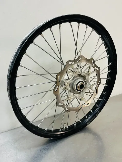2022 GasGas MC 125 DID DirtStar Front Wheel Rim Hub Rotor Black A54009001044