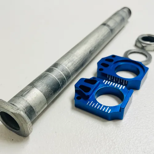 専用 6Box Yamaha Yz 250 F / Yz 450 F Rear Axle With Axle Blocks Part 17d