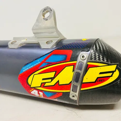 Yamaha Yz 250 F Fmf Titanium 4.1 RCT Exhaust Slip On  2020 2021 2022 2024 