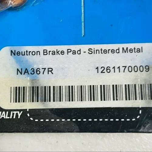 New Neutron Rear brake pads Part 367 R YZ / YZF / KX / RMZ REAR BRAKE PADS