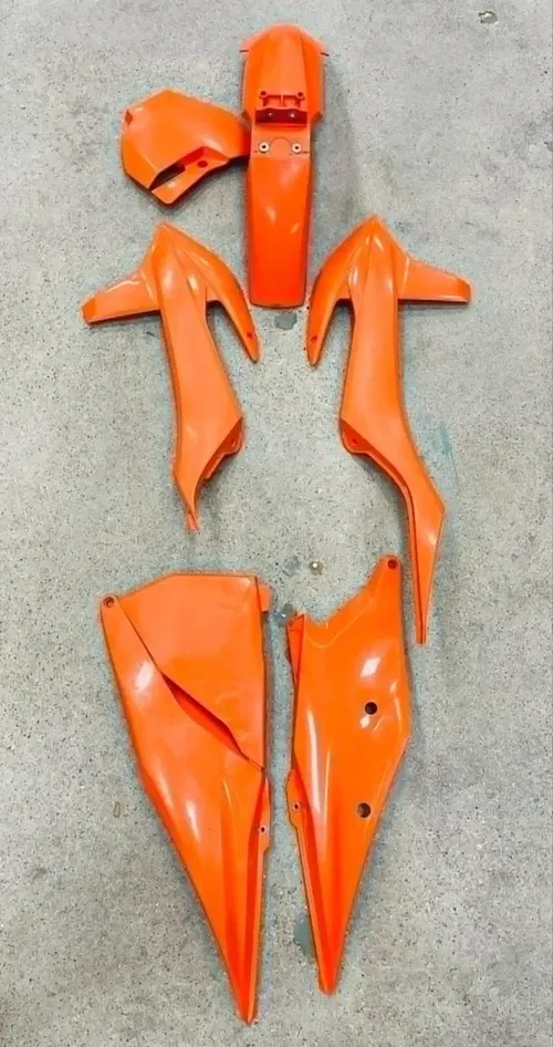 2022 KTM 125-450 Plastics Kit Orange Panel Guard Protector OEM Dirt Bike