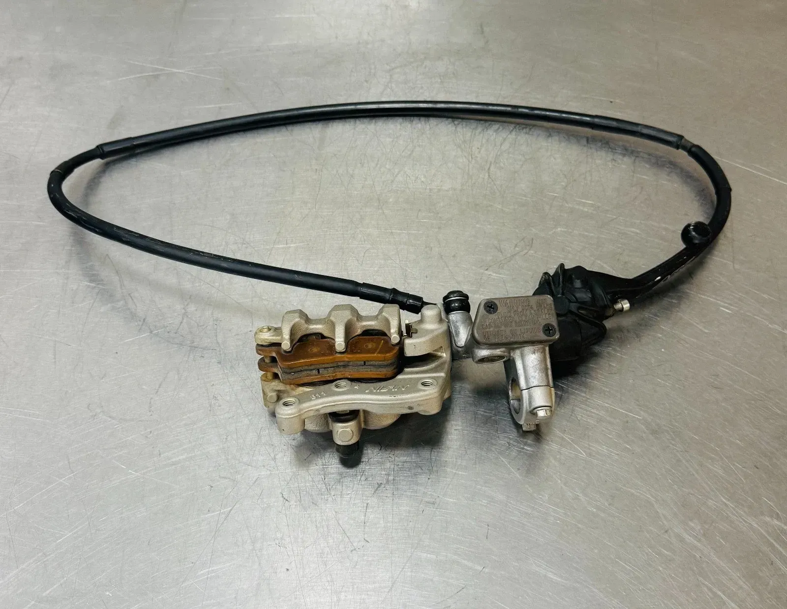 2021 Yamaha YZ450F Nissin Front Brake Assembly Caliper Cylinder 5XC-W2587-00-00