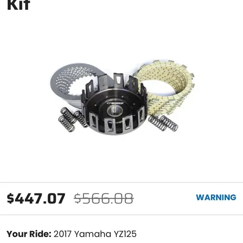 Yamaha Yz 125 Wiseco Performance Clutch Kit 05-23