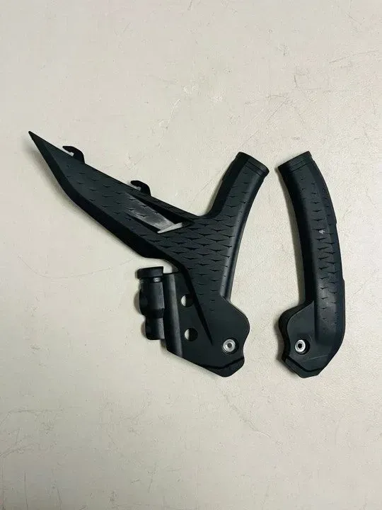 New 2023 KTM 250 SX-F Frame Guard Set Protectors Cover OEM Black A46003094000C1