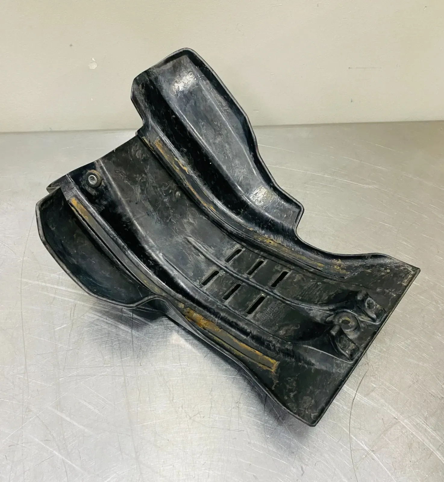 2019–2022 KTM/Husqvarna 250-450 Carbon Composite Skid Plate – OEM Guard Black