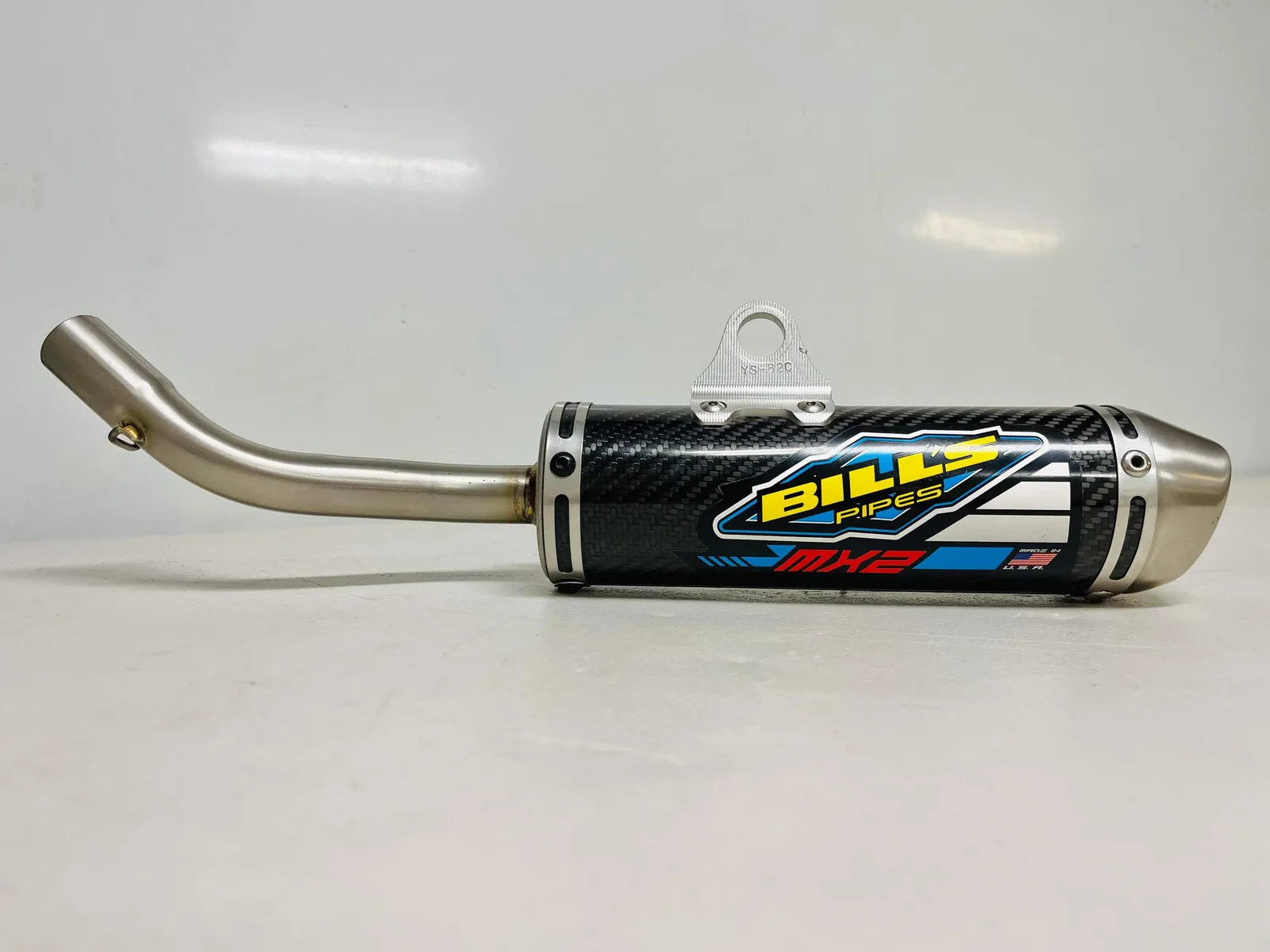 NEW Bills Pipe Silencer Mx 2 Carbon Silencer Exhaust 2002-2019 YZ