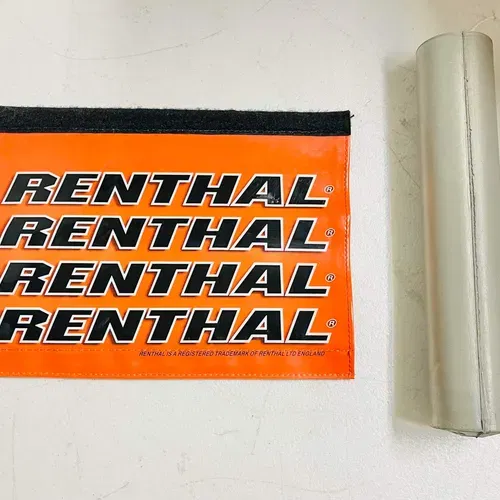 Renthal Bar Pad Orange And Black 