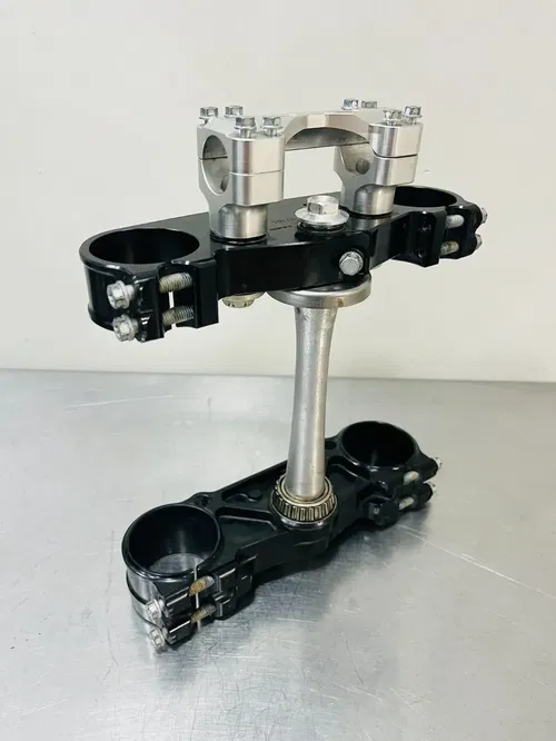 2022 GasGas MC 125 Ride Engineering Triple Clamps Tree Bar Mounts Steering Steam