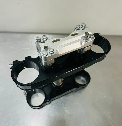 2022 GasGas MC 125 Ride Engineering Triple Clamps Tree Bar Mounts Steering Steam