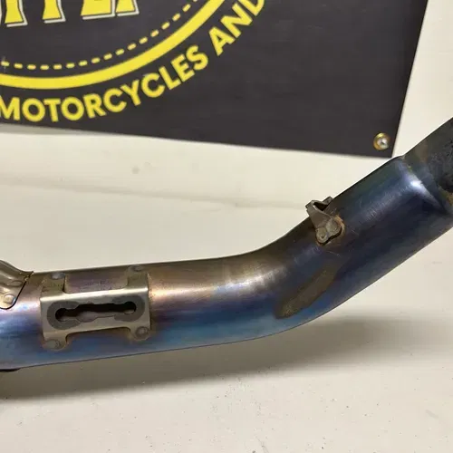 Fmf Titanium 4.1 Slip On Exhaust 2019 2020 2021 2022 Ktm Husqvarna Gas Gas 
