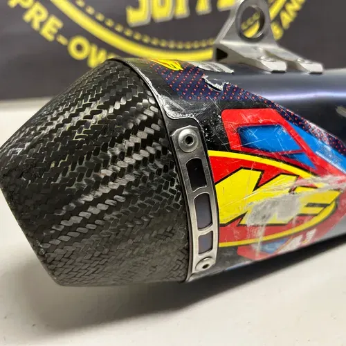 Fmf Titanium 4.1 Slip On Exhaust 2019 2020 2021 2022 Ktm Husqvarna Gas Gas 

