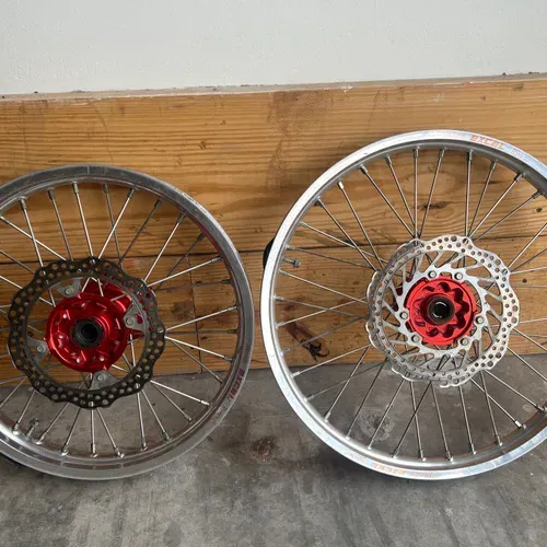 Excel Rims With Faster USA Hubs- Honda Crf 250/450