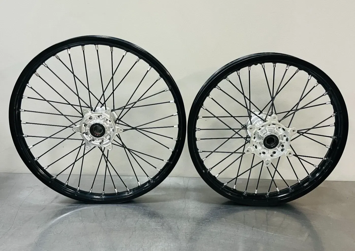 Stark Varg New Black Wheel Set 21/19 Dirt Bike Rims Hubs MX Motocross Off Road