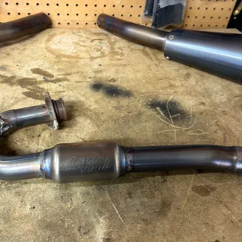 2018-2021 Honda CRF 250R Dual Fmf 4.1 Full Titainum Exhaust 