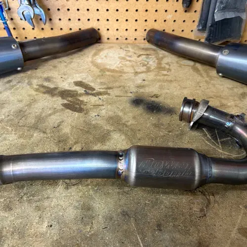 2018-2021 Honda CRF 250R Dual Fmf 4.1 Full Titainum Exhaust 