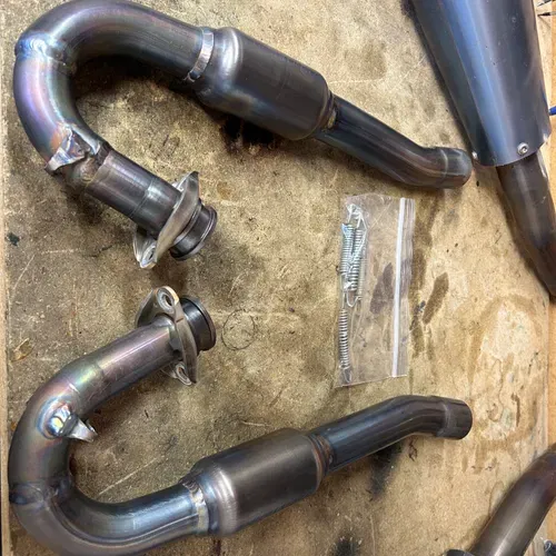 2018-2021 Honda CRF 250R Dual Fmf 4.1 Full Titainum Exhaust 