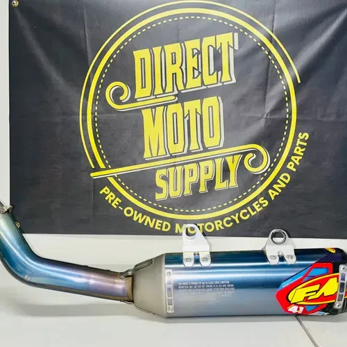  Full Fmf Titanium 4.1 RCT Exhaust 2023 2024 KTM 450 Sxf Exhaust Husqvarna Fc450