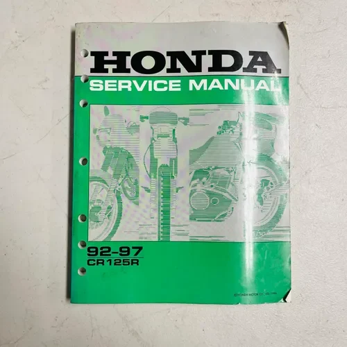 Honda Service Manual 92-97 Honda CR 125R