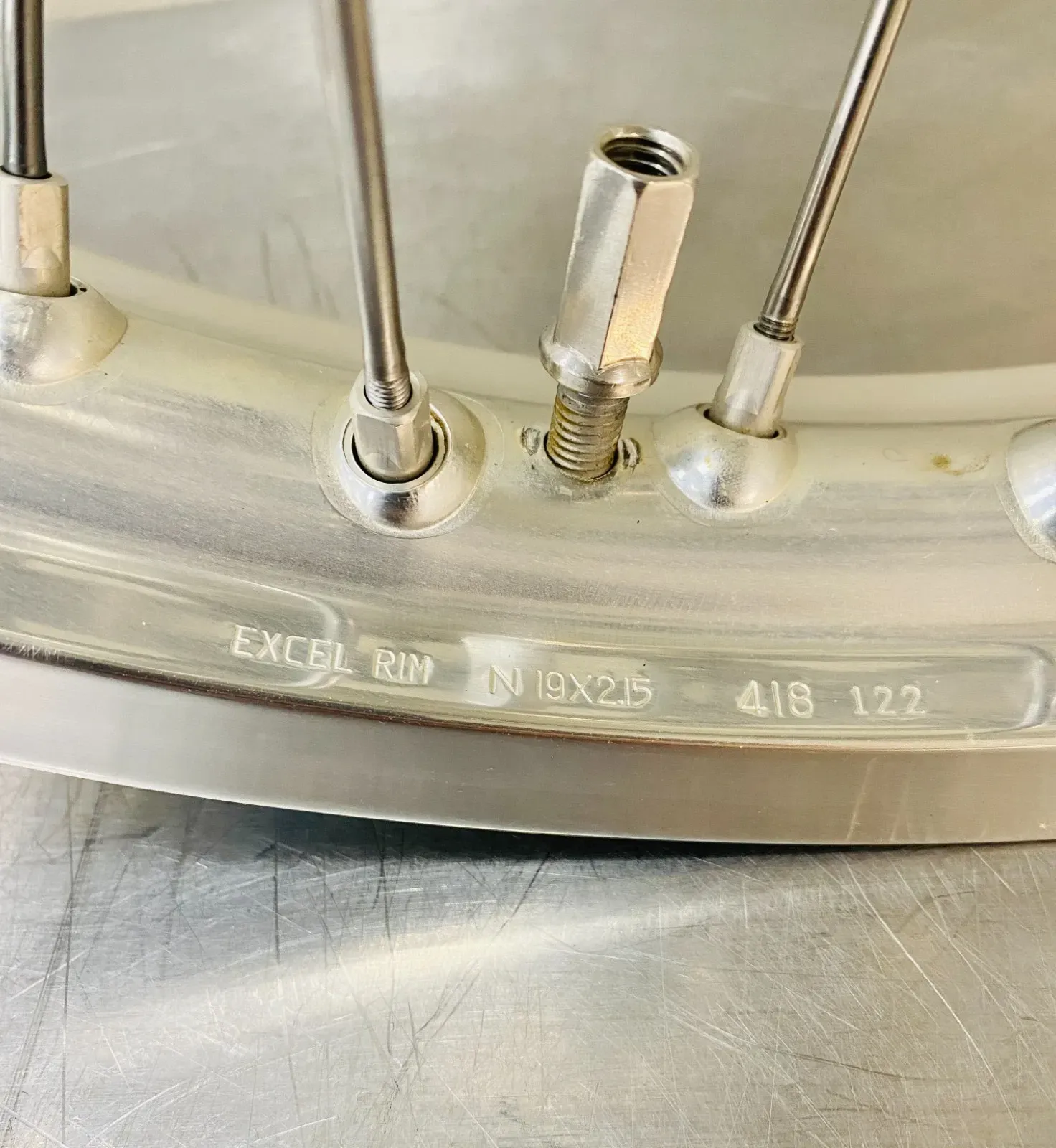 2019–2023 GasGas 125-450cc Excel Wheelset Rims 21/19 Hub Rotor A4601090104404