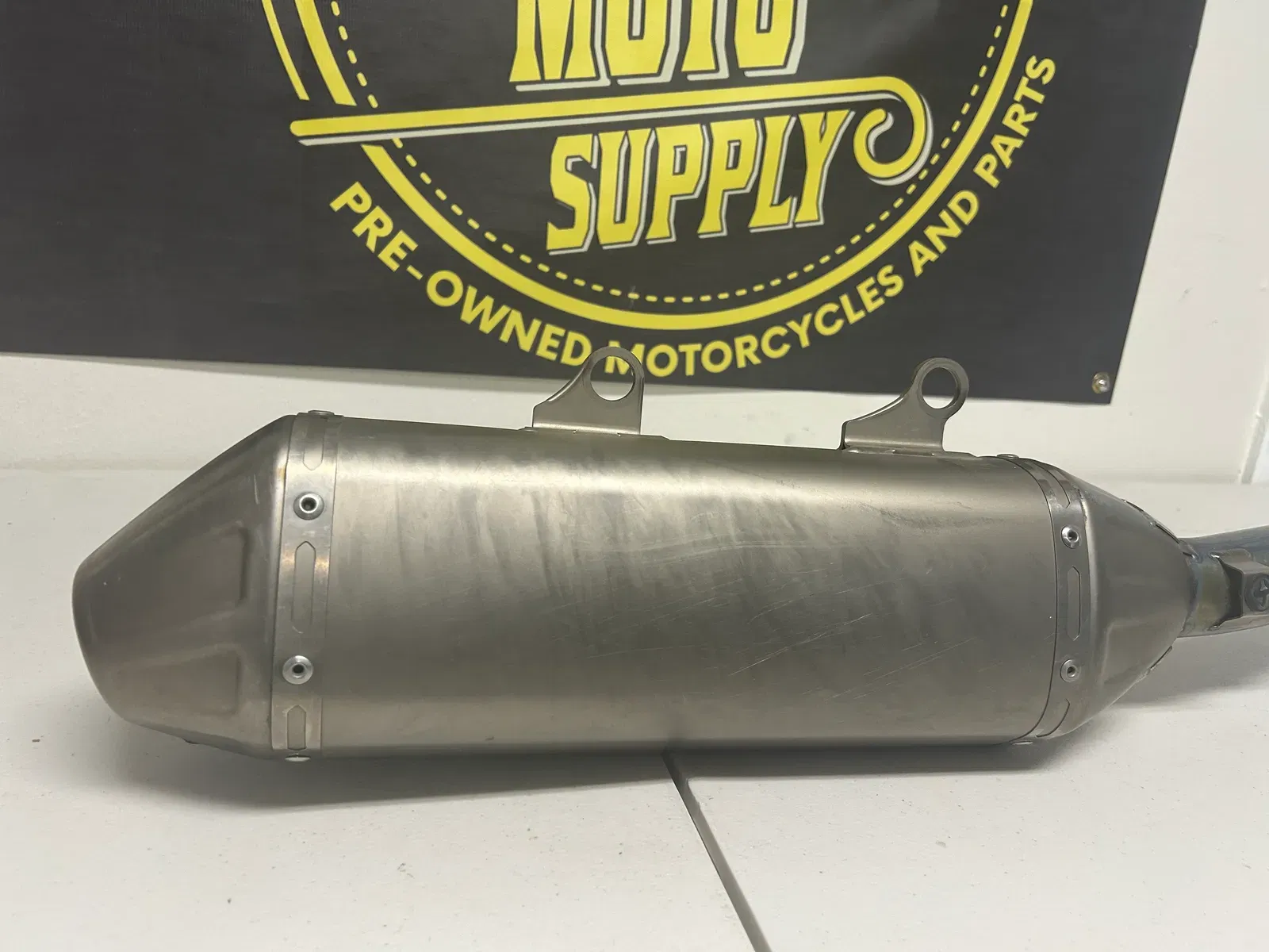 Terminale Scarico Akrapovic Slip-On Line - Titanio- S-S8S01-HAFT