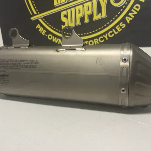 Akrapovic Titanium Slip On Exhaust 
Ktm Huskqvarna Gas Gas 250/350/450
19-22