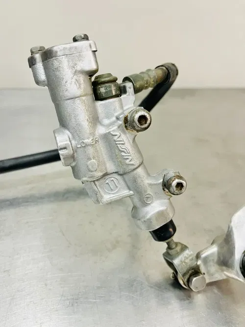 2006 Yamaha YZ250 Nissin Rear Brake Assembly Caliper Mater Cylinder Pedal YZ