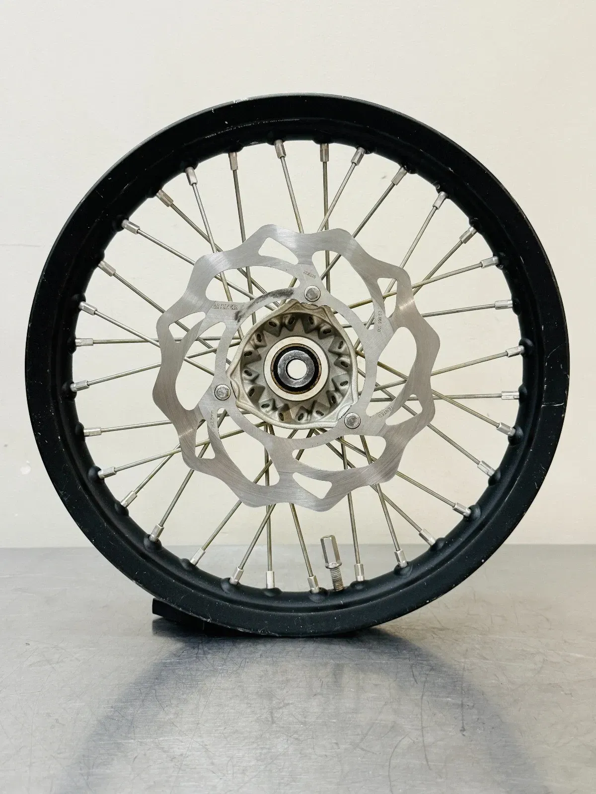 2024 KTM 65SX Front Wheel Brake Disc Rotor Silver Steel 46209060100 Dirt Bike