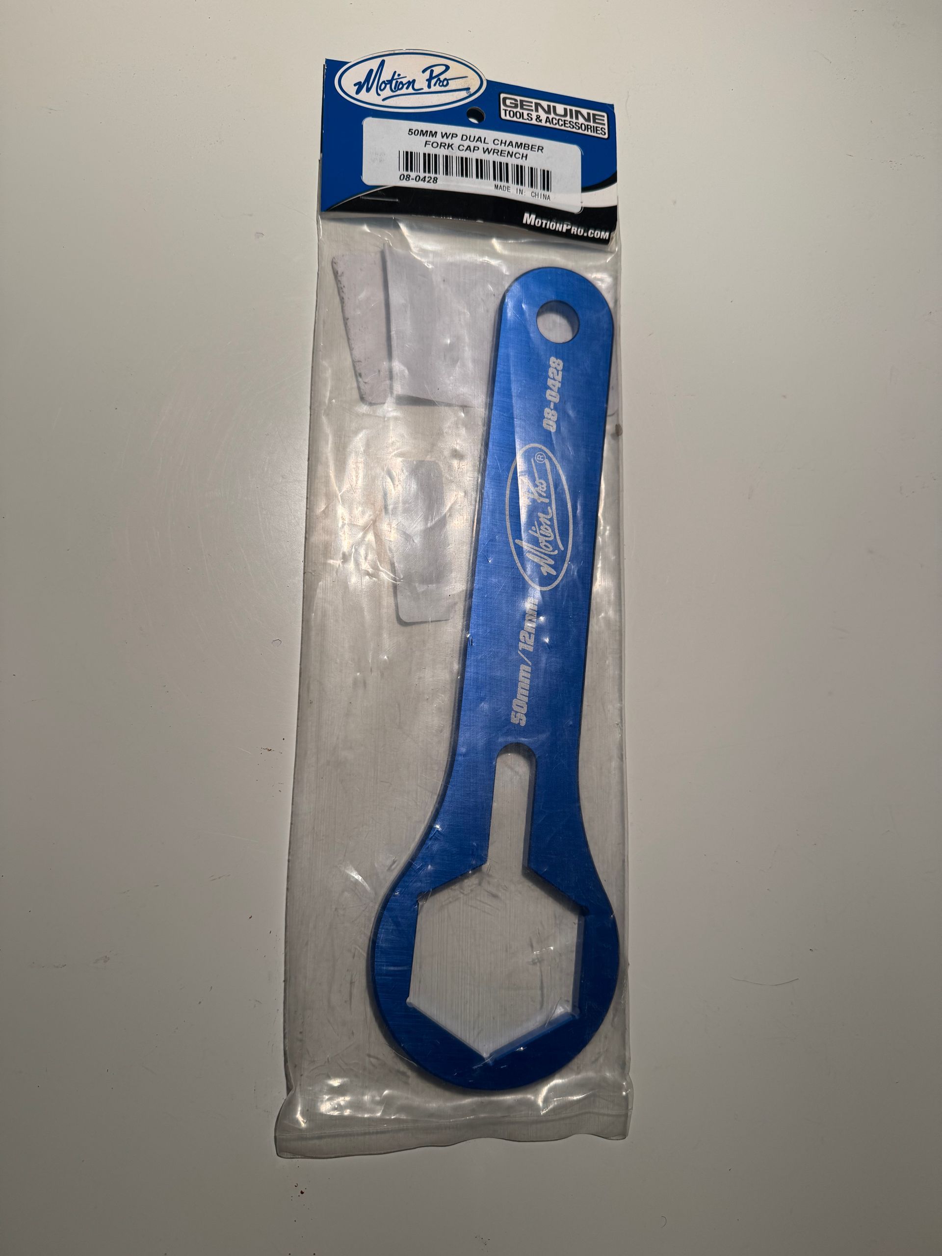 New Motion Pro 50mm/12mm Dual Chamber Fork Cap Wrench 