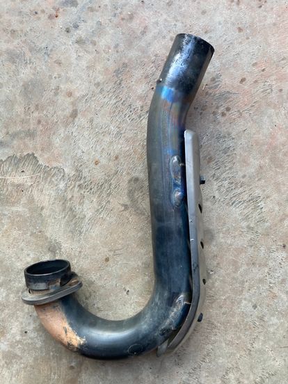 Kawasaki KX250F Exhaust Header Pipe