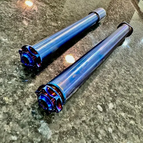 Stark Varg Titanium Front Axle Bolt Wheel Nut Complete