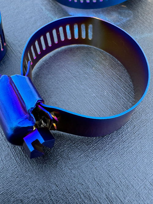 Titanium Hose Clamp Radiator Upgrade: Oil Line 18-32mm