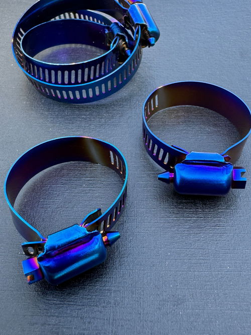Titanium Hose Clamp Radiator Upgrade: Oil Line 18-32mm