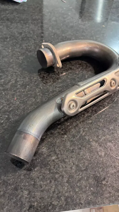 Titanium Header Pipe 14-2025 Yfz450 EFI Models GYTR Exhaust upgrade mod