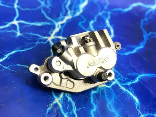 Nissin Front Brake Caliper rotor upgrade 27mm pistons Genuine OEM Stock Assembly