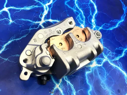 Nissin Front Brake Caliper rotor upgrade 27mm pistons Genuine OEM Stock Assembly