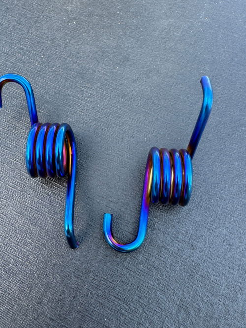  Foot Pegs Springs Titanium 