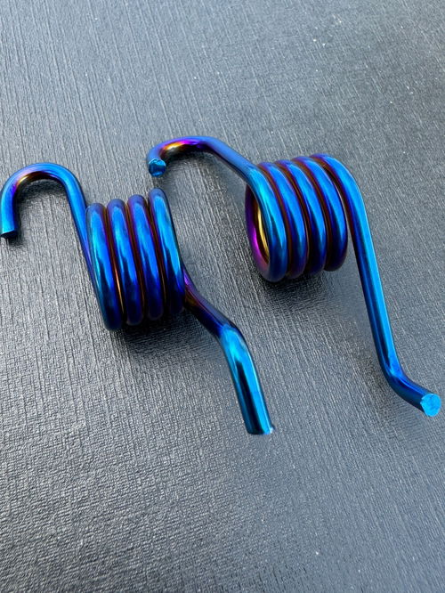  Foot Pegs Springs Titanium 