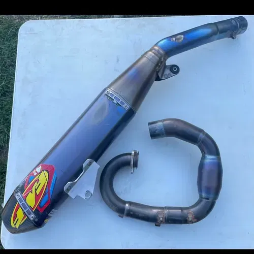 Full Titanium FMF 4.1 Exhaust 