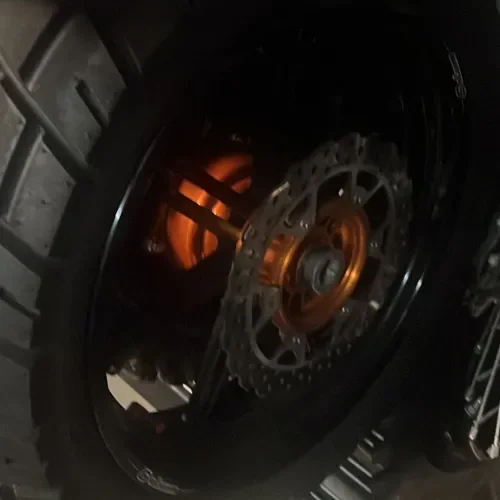 Warp 9 Stilletto Supermoto Wheels With Sheinko Tires 