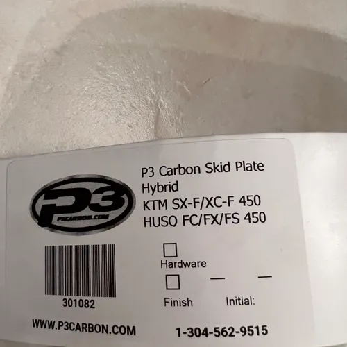 P3 Carbon Skid Plate 