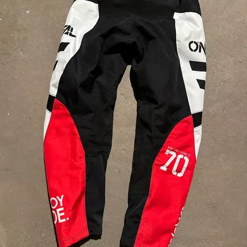 O'NEAL Element Racewear Pants Black/White/Red