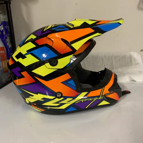 Youth Fly Racing Helmets - Size S