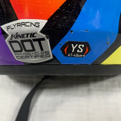 Youth Fly Racing Helmets - Size S