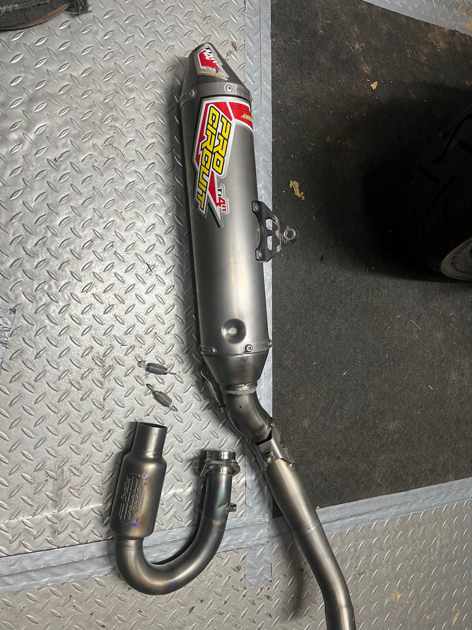 2010-2013 Honda Crf250r Exhaust System Pro Circuit Titanium Gieco Honda System 