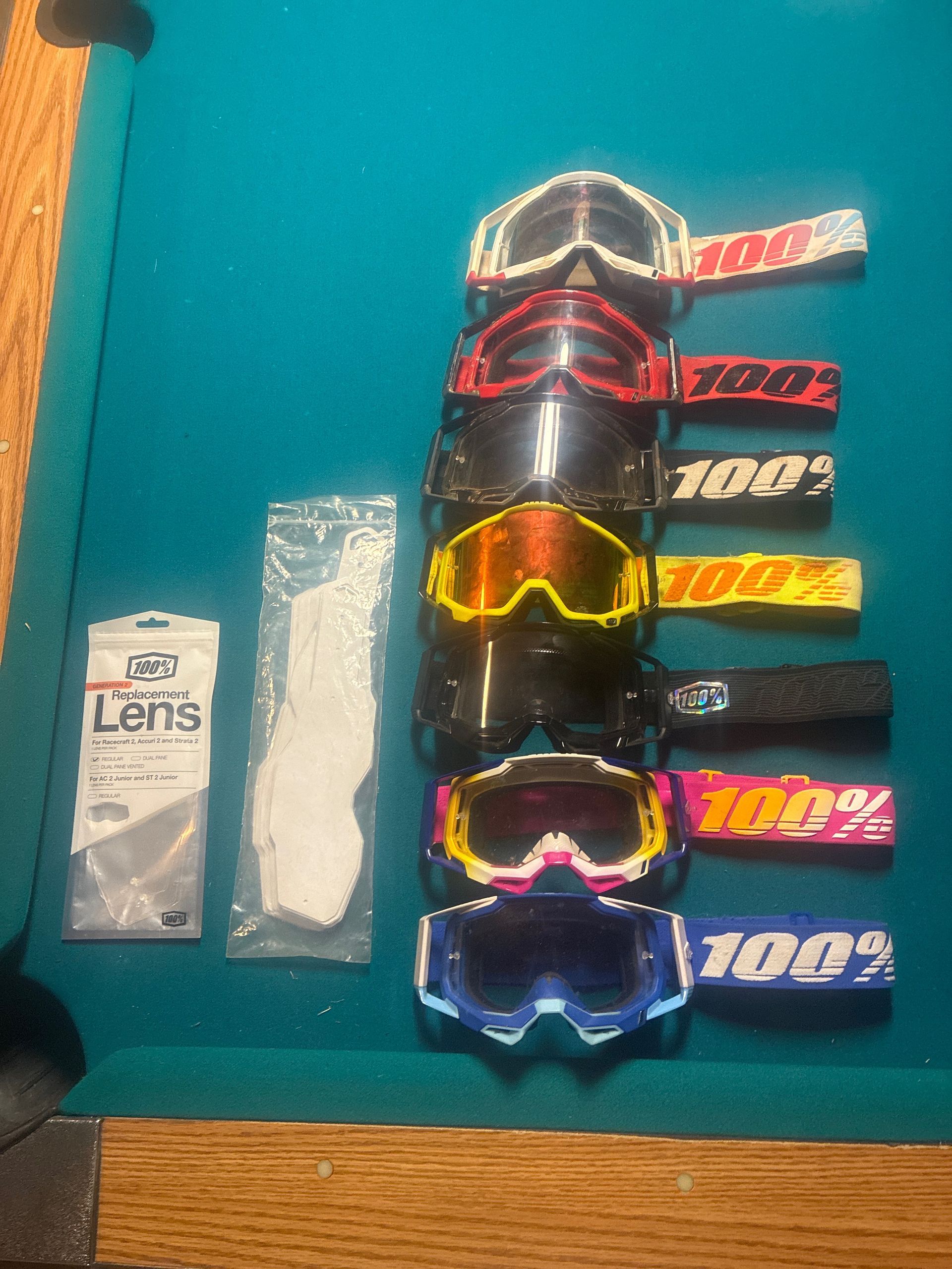 100% Goggle Bundle!