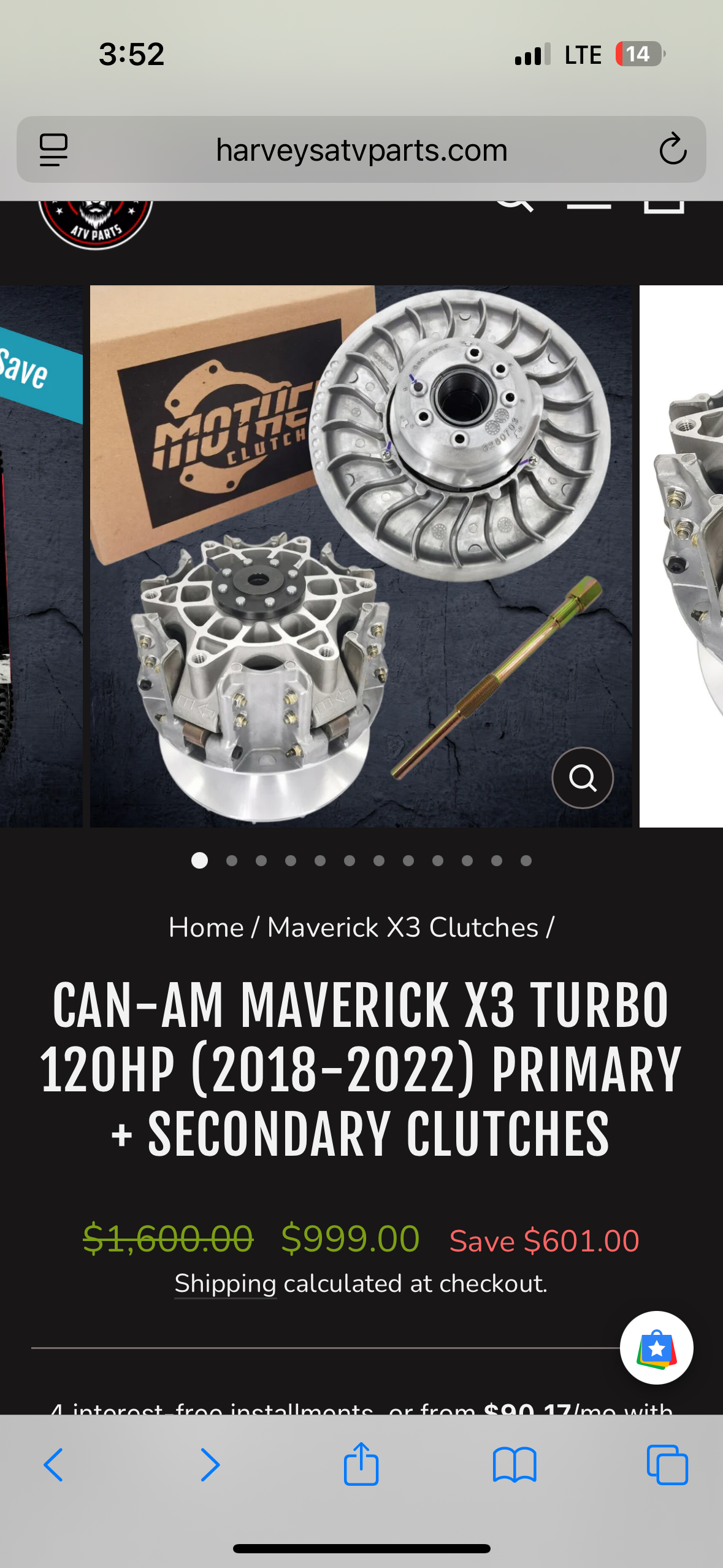 2018-2022 Can-Am Maverick X3 Turbo, Primary And Secondary Clutch